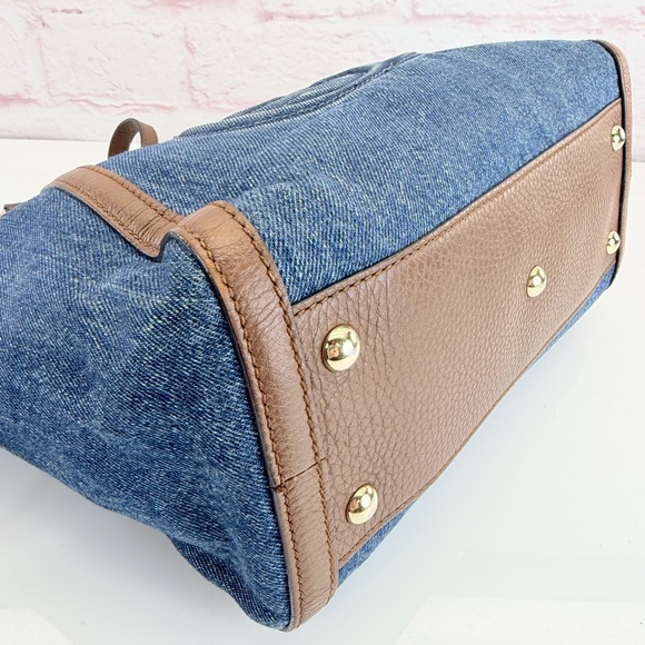 Gucci Rare Denim Tassel SoHo 2 Way Tote Bag - Picture 8 of 16